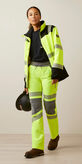 Rebar Hi-Vis Softshell Jacket Full